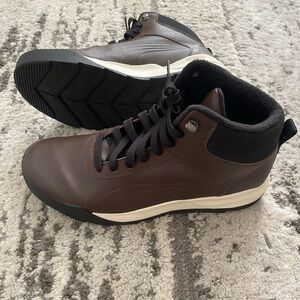 Puma Men’s Desierto Sneakers L Leather Brown Mid Boot Shoes Size 9 36206503
